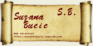 Suzana Bučić vizit kartica